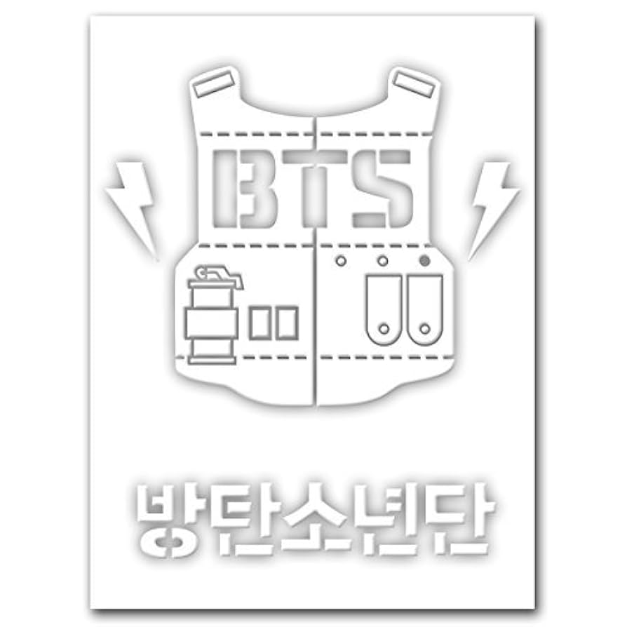 BTS シール 30枚 Bag of 30 PLUS BTS Stickers - Etsy